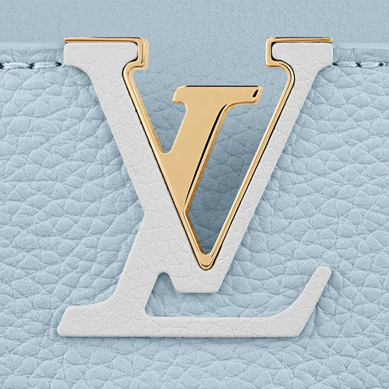 Louis Vuitton CAPUCINES BB Taurillon Leather Bag M57671 Olympe Blue